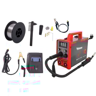 Invertor sudura MIG-MAG / MMA, Almaz AZ-ES013, 200 A, sarma 0.9mm inclusa, electrozi inveliti 1.6-3.2mm