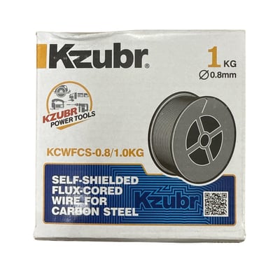 Rola sarma de sudura cu flux, pentru otel, KZUBR KCWFCS, 0.8mm, 1.0 kg