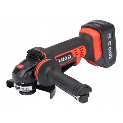 Polizor unghiular / Flex cu acumulator Yato YT-82828, 18V, 3A, 10000 RPM, 125mm, valiza transport, 2 baterii incluse