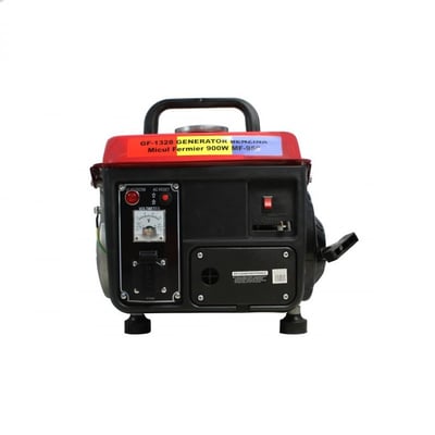 Generator de curent electric, monofazic, pe benzina, Micul Fermier GF-1328, 2 Timpi, 900 W