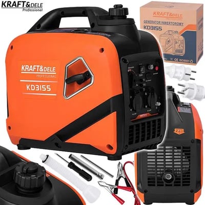 Generator invertor silentios, Kraft&Dele KD3155, 2.6 kW