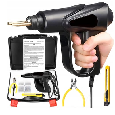 Aparat sudura plastic, Kraft&Dele KD865, 120 W, extra accesorii incluse