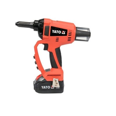 Pistol pentru nituit, Yato YT-82955, acumulator 18V 3ah, 20N, 2.4, 3-3.2, 4, 4.8-5mm