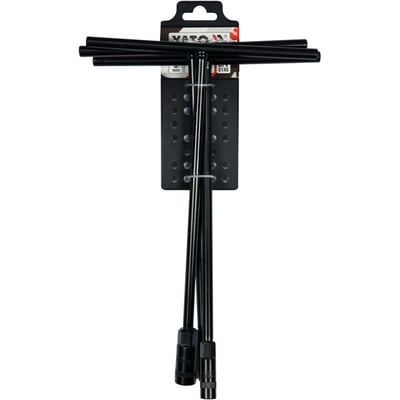 Set 3 chei tubulare tip T, 8 mm-10 mm-13 mm, Yato YT-15791