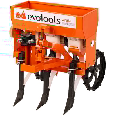 Semanatoare cu Trei Randuri WS3000 pentru Motocultor Evotools