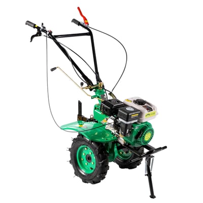 Motocultor pe benzina Micul Fermier GF-2295, 7.5 cp, 212 cc, 4 timpi, 3 viteze + roti transport