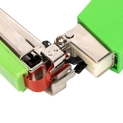 Aparat pentru legat vita de vie, legume si pomi fructiferi, Micul Fermier GF-0200, arc si lama de rezerva