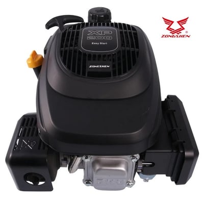 Motor pe benzina pentru masina de tuns gazon, Zongshen XP200A, ax 22.2 Ø - 84mm, 6.5 CP, soc automat