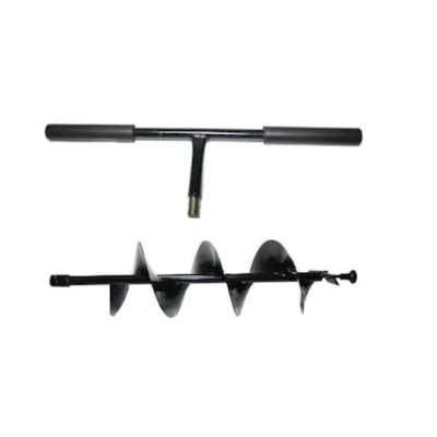 Burghiu pamant manual si pentru motoburghiu, diametru 120mm, lungime 800mm