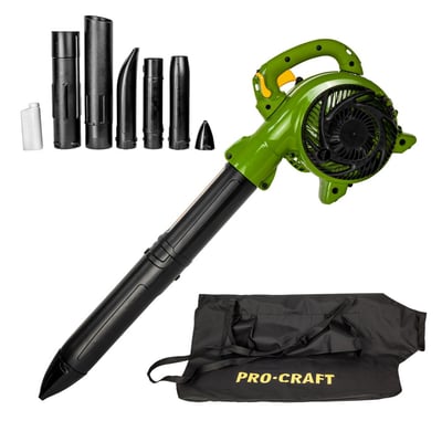 Suflanta / aspirator frunze, pe benzina, Procraft PVB25 3 in 1, 1.5 cp, sac 50 l