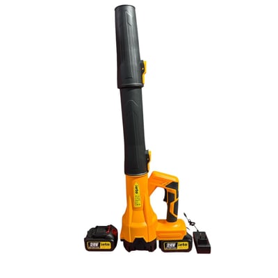 Suflanta aer pe acumulator, Ieto B213825, 6 viteze, 600 W, 37m/s, set 2 acumulatori 24V 4Ah + incarcator