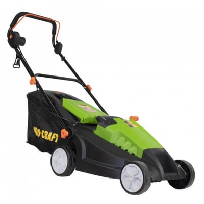 Masina electrica de tuns iarba, Procraft NM 2100, 1400 W, 50 L, 380 mm