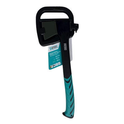 Topor pentru despicat, ROTEK 180074, coada poliamida armata cu fibra, protectie lama, 9500 g, lungime 450 mm