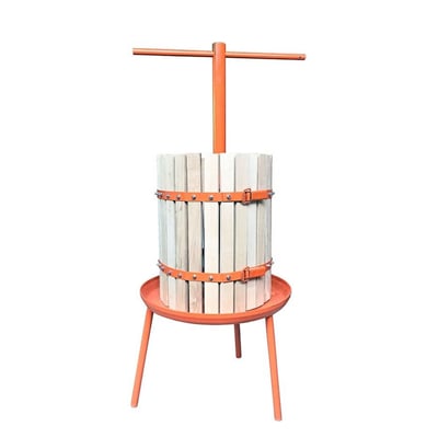 Teasc / Presa manuala pentru struguri din lemn, 32L