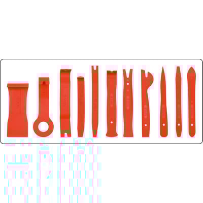 Kit pentru demontare ornamente si tapiterie auto Yato YT-0844, 11 piese