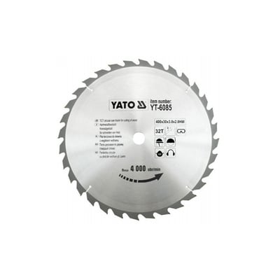 PANZA FIERASTRAU CIRCULAR PT.LEMN 400X32X30MM Yato YT-6085