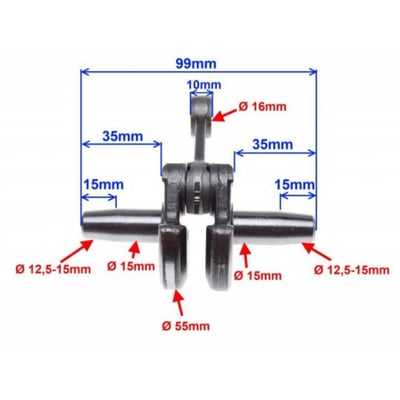 Ambielaj Pocket Bike 50cc