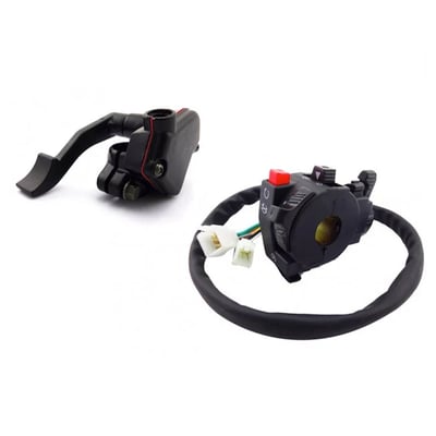 Maneta acceleratie + bloc lumini ATV 110cc (Model 2)