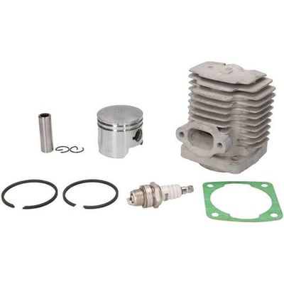 Set motor / kit cilindru Pocket Bike, Mini ATV 47cc 2T, 44 mm, bujie inclusa, bolt 12 mm