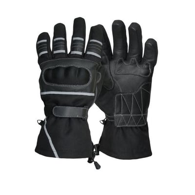 Manusi moto / ATV cu protectii pentru monturi, impermeabile, izolate termic, TITANUS, marimea S