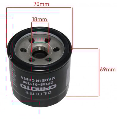 Filtru ulei ATV CF Moto CF500, X5, X6