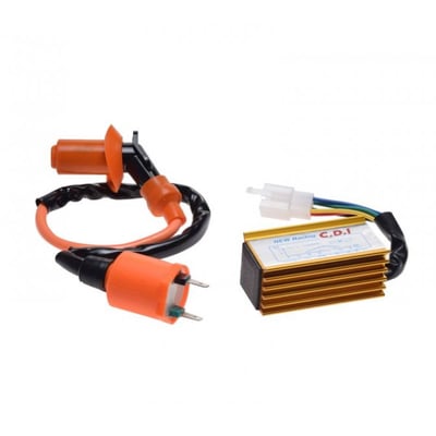 Bobina de aprindere + modul CDI pentru CRF50 50cc 110cc 125cc 140cc 150cc 160cc SSR YCF IMR ATV Quad Go Kart Pit Dirt Bike