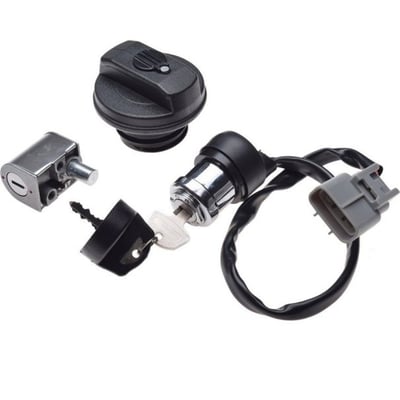 Set contact cu chei, buson si blocator ghidon Cf Moto 800/1000