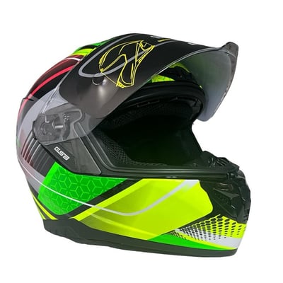 Casca moto full face GSB Garnet, multicolor, marimea L (59-60)