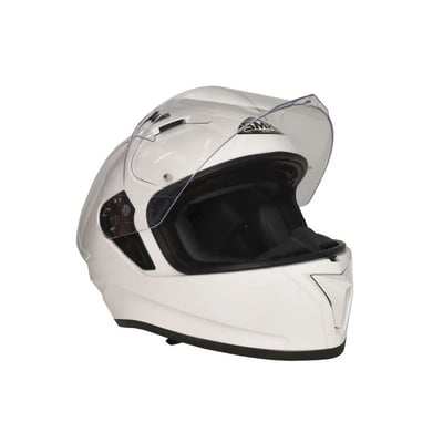 Casca moto full face SMK Stellar White