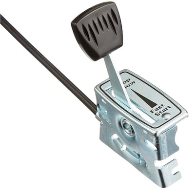 Cablu acceleratie cu maneta compatibil cu motocoase, motocultoare, masini de tuns gazonul 150 cm