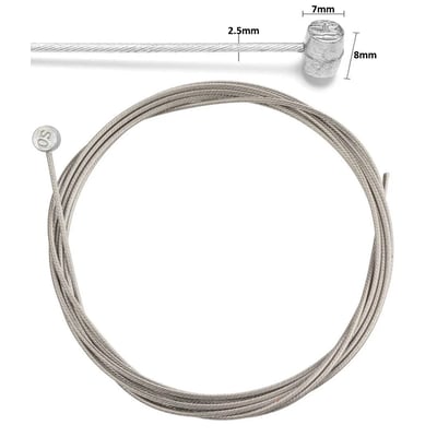 Cablu frana (fara camasa) lungime 200cm, grosime 2.5mm