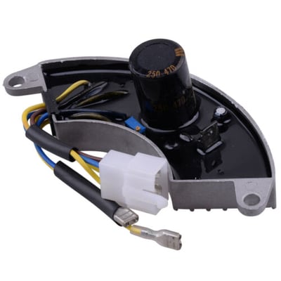 AVR generator 5KW - 7KW (450V 680uF) carcasa aluminiu, 2 Fire + mufa 4 pini