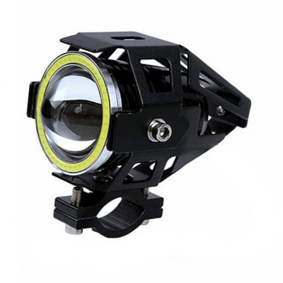 Proiector Moto LED cu Angel Eye, 10 W, tip U7