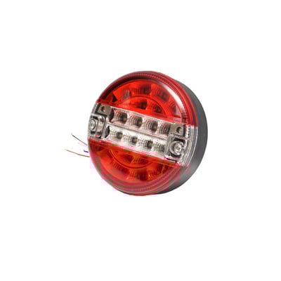 Lampa stop spate Led rotunda, camion/remorca/semiremorca, diametru 125mm, tensiune, 12/24V