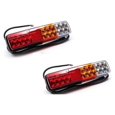Set 2 lampi stop spate Led 12V, 3 functii, 22.5 x 5 cm