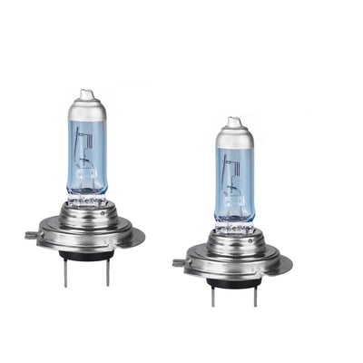 Set 2 becuri auto H7, halogen, Extreme Weather Control, 12V, max. 55W, culoare lumina alb rece, max. 4000K, tip mufa PX26D