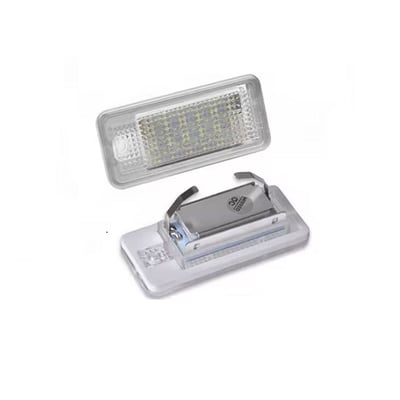 Set 2 lampi numar LED pentru audi a3, s3, a4 b7, s4 b7, rs4 b7, a6 c6, s6 c6, rs6 c6, a8, q7
