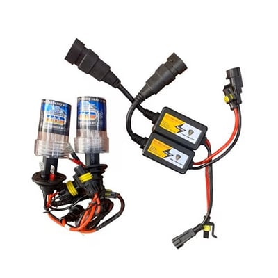 Kit Instalatie Xenon Tip H7, Lumina Alba 6000k, Ballast Slim, Tensiune 12V, 65W
