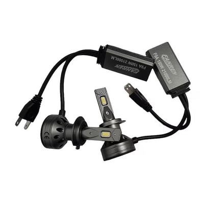 Set 2 Becuri LED, H7, Canbus, 150W, 6000K, 21000LM, 30.000h, 12V