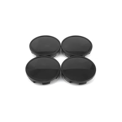 Set 4 capacele pentru jante aliaj, 56mm, negru