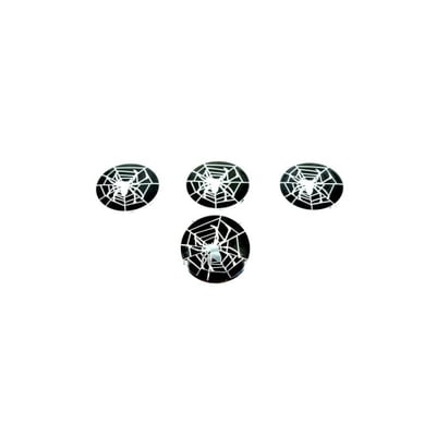 Set 4 embleme stickere abtibild din aluminiu autoadezive pentru capace/jante roti