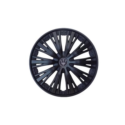 Set 4 Capace Roti 16", Model EVO, Universale, Negru MAT