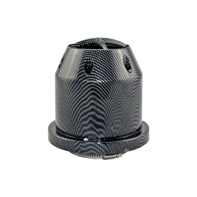 Filtru aer tuning cu carcasa carbon, diametru 15cm