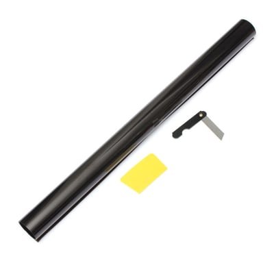 Folie auto geamuri, ultra Black, dimensiune 50x300cm