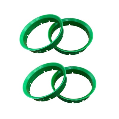 Set 4 inele pentru centrare jante auto, 60.1-57.1mm, plastic