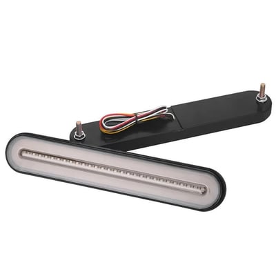 Lampi spate led dreptunghiulare BG24, 12-24V, semnalizare dinamica (233 x 42mm)