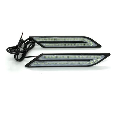 Set 2X Lumini de Zi, DRL , 15W, 6500K, ALB
