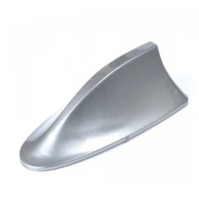 Antena auto ornament coada de rechin, culoare argintiu, fara FM