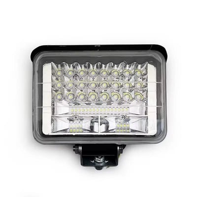 Proiector LED auto OFF-ROAD 48 leduri, 144W, 5'', 2 faze, 12V-24V, 6500K, carcasa aluminiu
