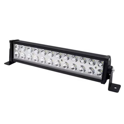 Proiector auto LED Bar cu suport, offroad 72W, 5800lm 12V-24V, 34cm, 24 led-uri, negru